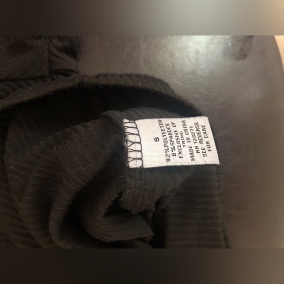 J For Justify Zip Ribbed Top - Picture 3 of 4